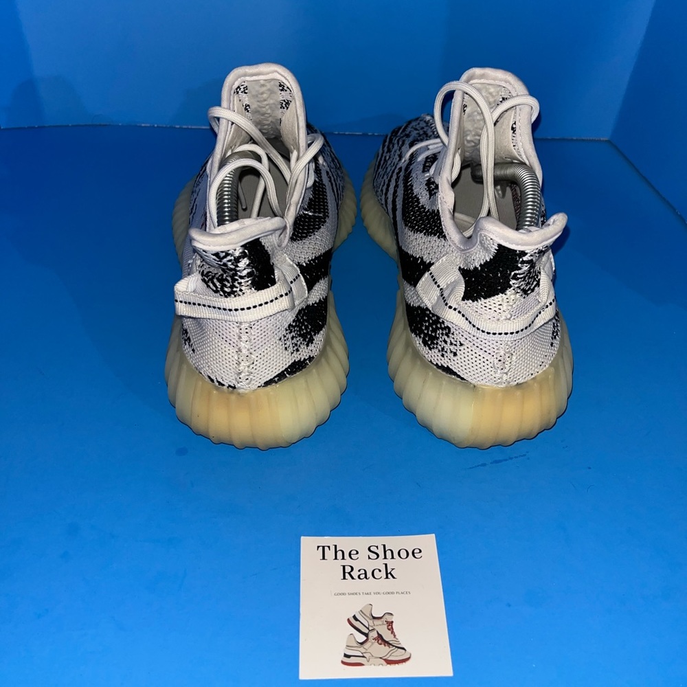 adidas Yeezy Boost 350 V2 Low Zebra Mens Size 9.5 - Picture 4 of 8